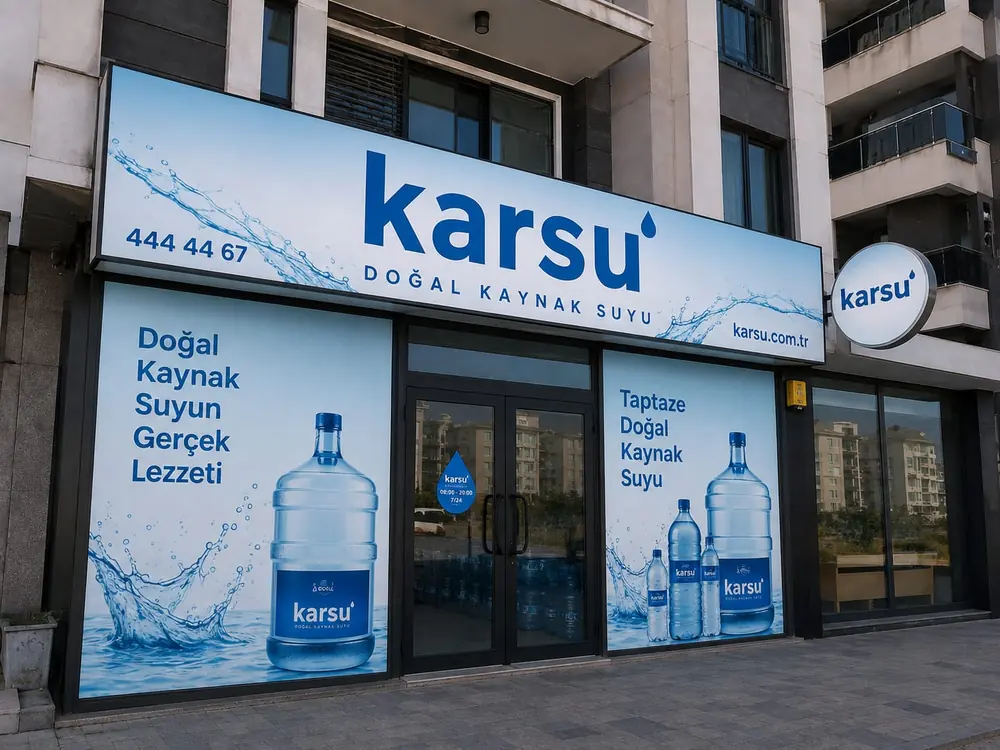 Karsu ışık kutulu tabela - Fabrika Reklam