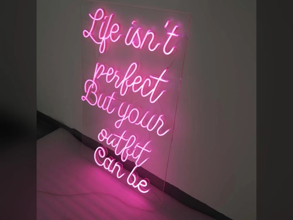 Neon harf tabela - esnek neon LED yazı - Fabrika Reklam